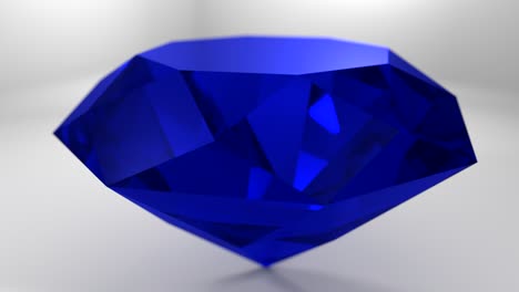 Sapphire-blue-diamond-gemstone-gem-stone-spinning-wedding-background-loop-4K